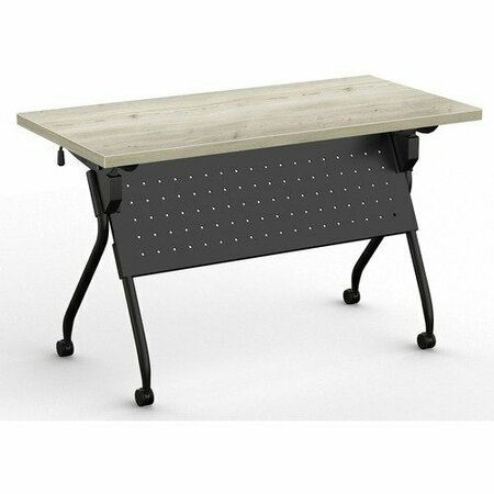 SPECIAL-T Table, Flip/Nest, Transform2, 60inx24inx30in, Evening Tigris/Black SCTTRNF22448BAD